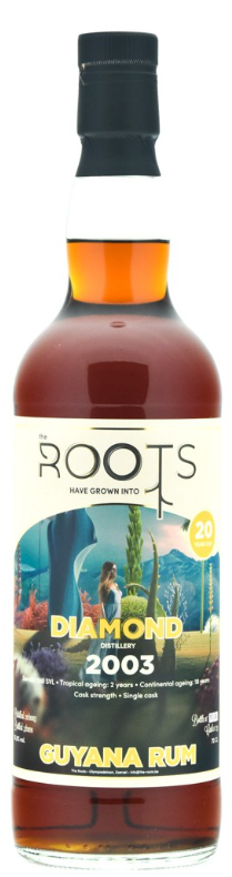 Diamond Savalle Still 20 Year Old 2003-2024 The Roots #23 | 700ML at CaskCartel.com
