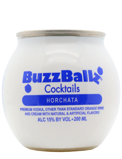 BuzzBallz Horchata Cocktail | 200ML at CaskCartel.com