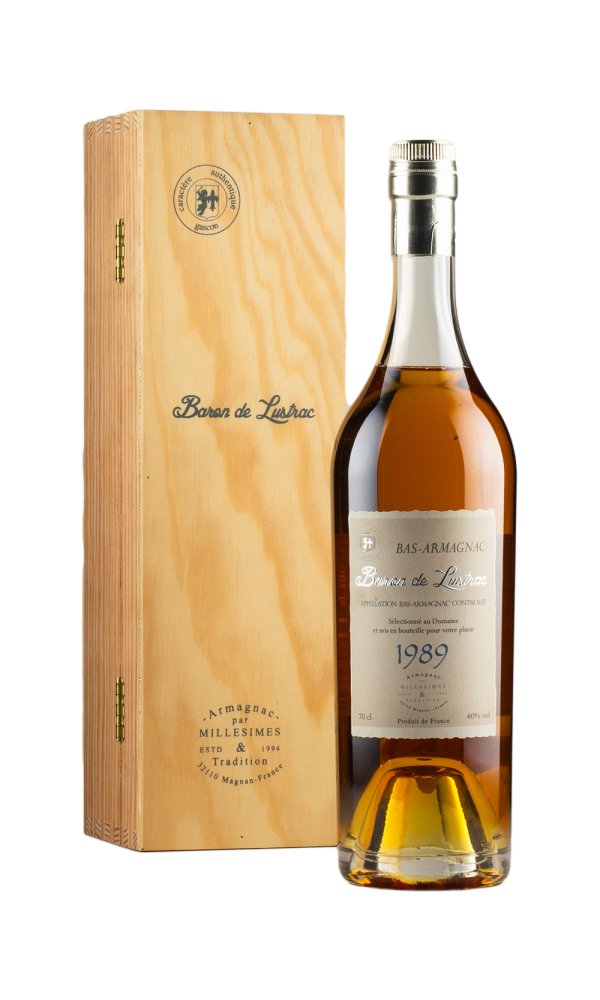 Baron de Lustrac Vintage Armagnac 1989 | 700ML at CaskCartel.com