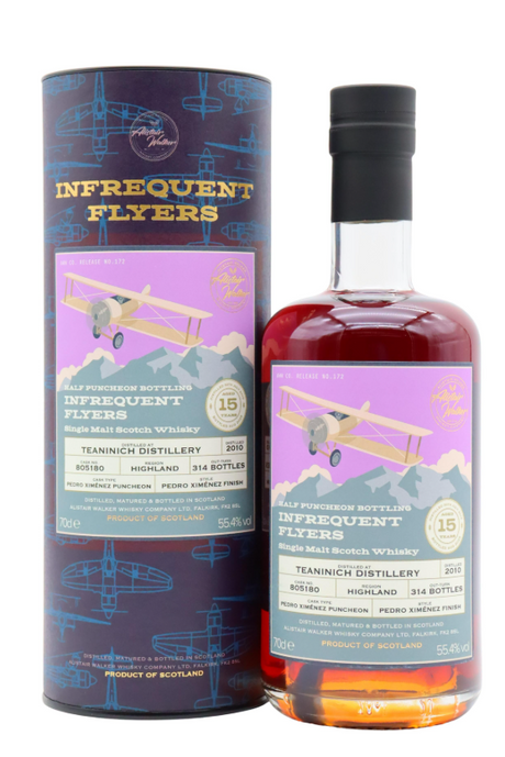 Teaninich Infrequent Flyers Single Cask #805180 15 Year Old 2010 Single Malt Scotch Whisky | 700ML at CaskCartel.com