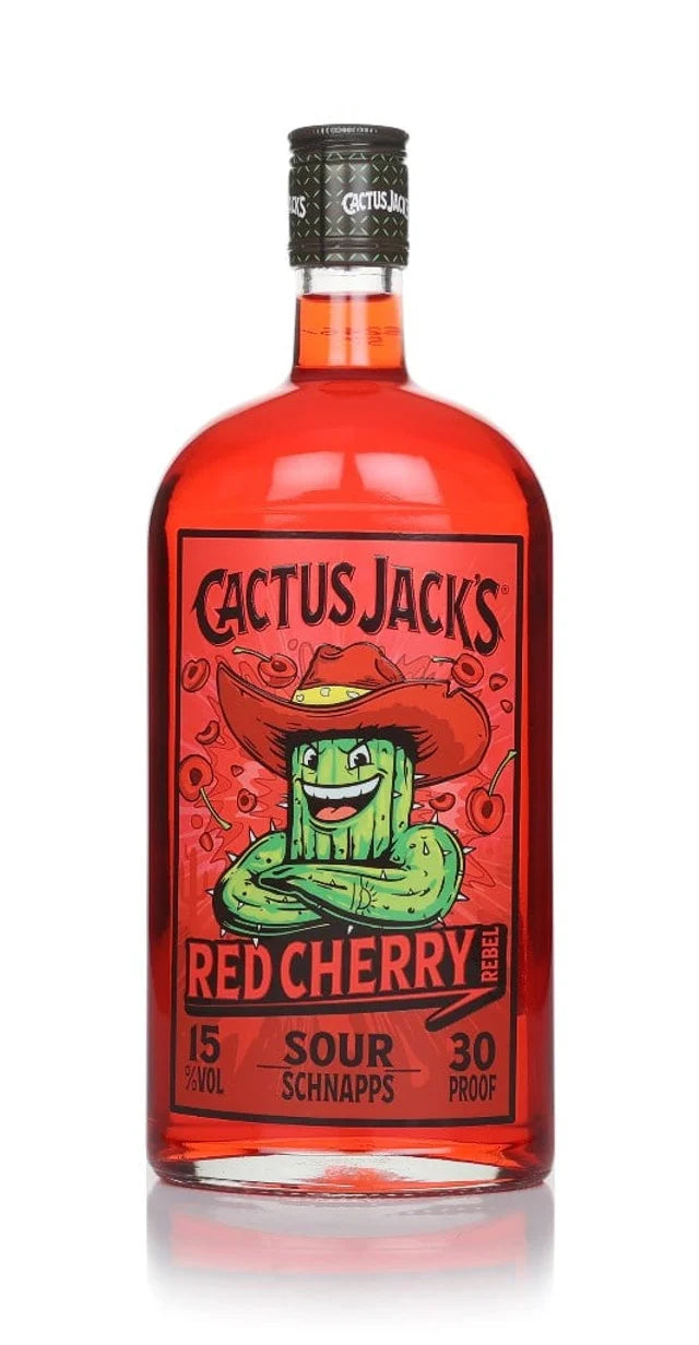 Cactus Jack's Red Cherry Rebel Schnapps | 700ML at CaskCartel.com