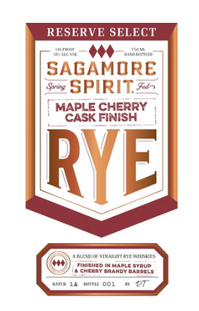 Sagamore Spirit Maple Cherry Cask Finish Rye Whiskey at CaskCartel.com