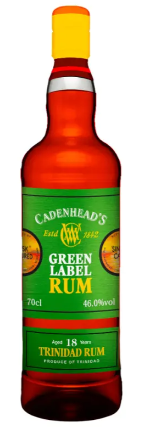 WM Cadenhead's Green Label 18 Year Old Trinidad Rum | 700ML