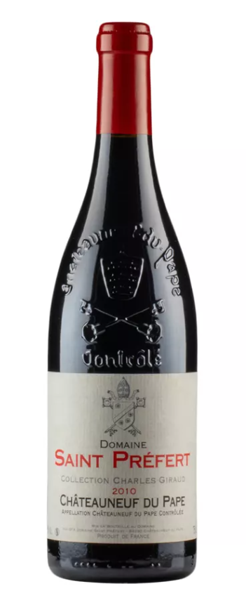 2010 | Domaine Saint Préfert | Chateauneuf-du-Pape Collection Charles Giraud at CaskCartel.com