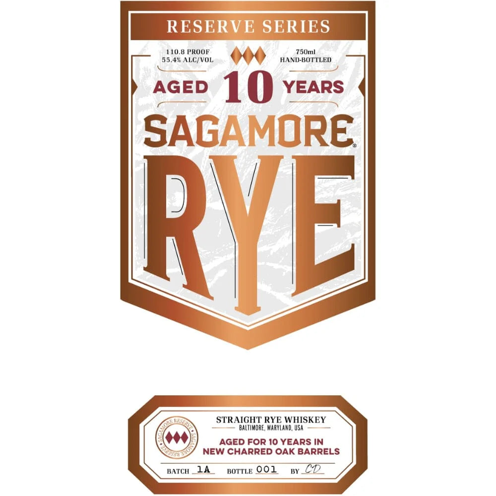 Sagamore 10 Year Old Straight Rye Whiskey at CaskCartel.com
