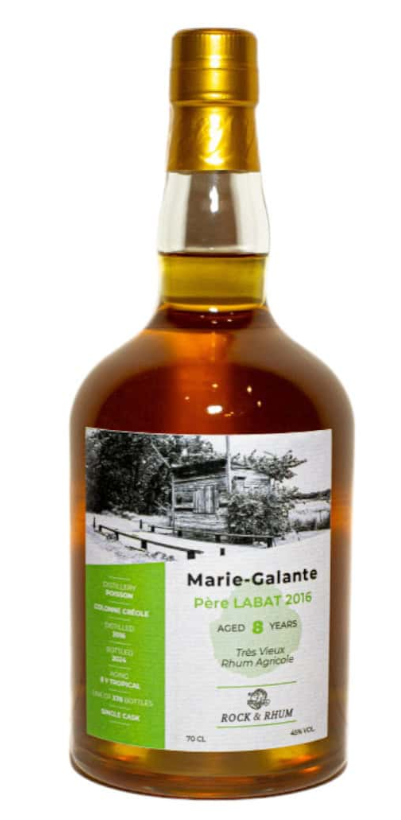 Rock & Rhum Marie-Galante Pere Labat 8 Year Old Tres Vieux Agricole Rum | 700ML at CaskCartel.com