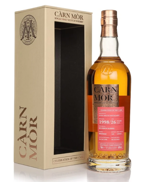 Glen Keith 26 Year Old 1998 Cask #149563 Celebration of the Cask Carn Mor Single Malt Scotch Whisky | 700ML at CaskCartel.com