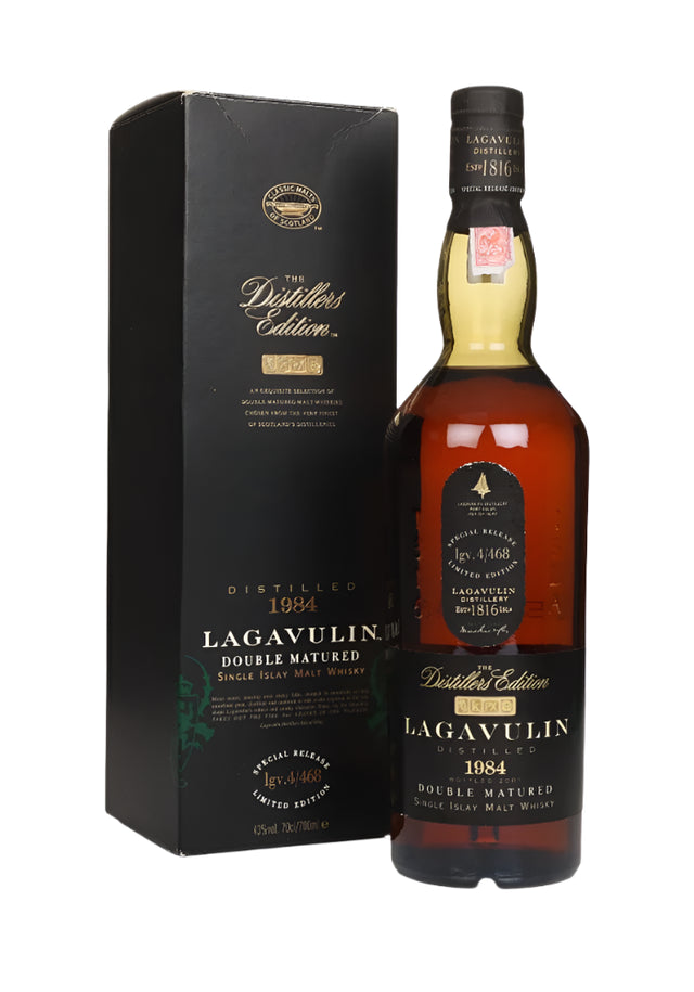 Lagavulin 1984 (Bottled 2001) Pedro Ximenez Cask Finish - Distillers Edition Single Malt Scotch Whisky | 700ML at CaskCartel.com