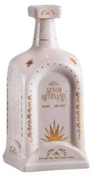 Senor Artesano Blanco Ceramic Tequila | 1L at CaskCartel.com