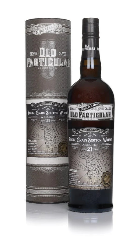 Secret Grain 21 Year Old 2004 Fanatical About Flavour Cask Strength - Old Particular (Douglas Laing) Single Grain Scotch Whisky | 700ML at CaskCartel.com