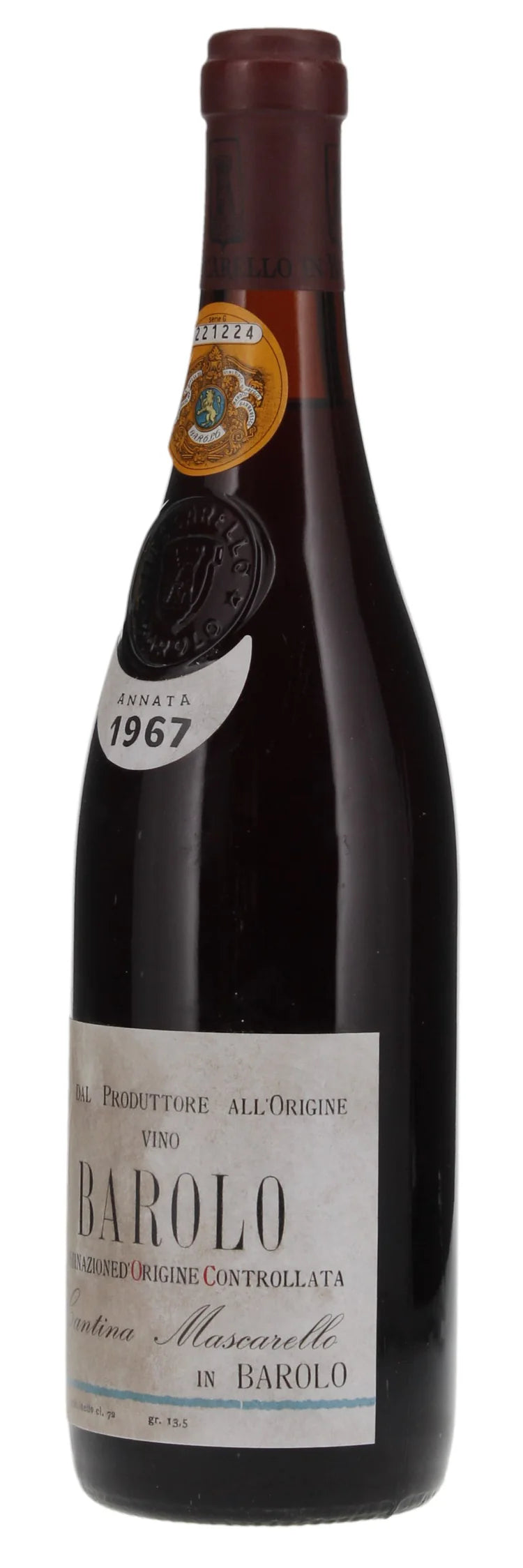 1967 | Bartolo Mascarello | Barolo at CaskCartel.com