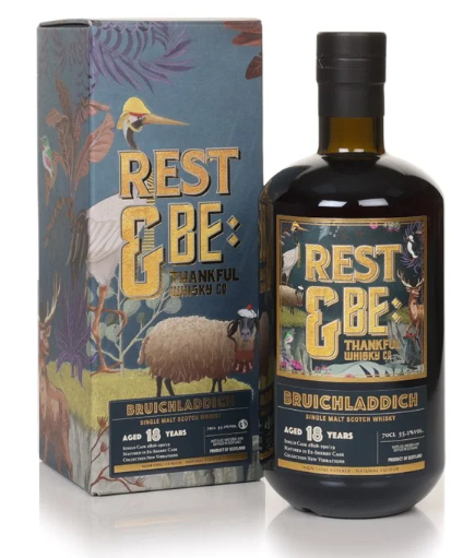 Bruichladdich 18 Year Old 2004 Single Cask #R08-290/19 New Vibrations Rest & Be Thankful Single Malt Scotch Whisky | 700ML at CaskCartel.com