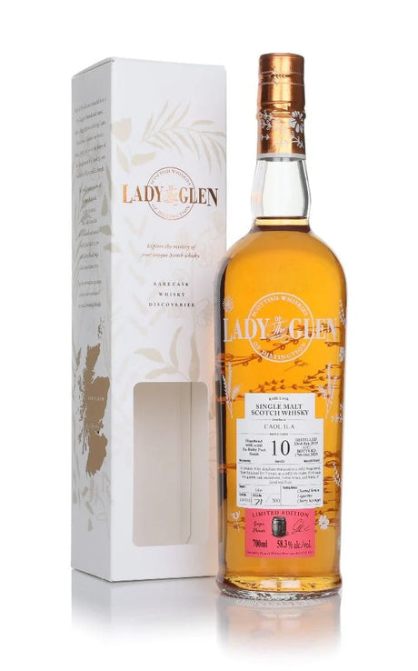 Caol Ila 10 Year Old 2015 Cask #302613 - Lady of the Glen (Hannah Whisky Merchants) Single Malt Scotch Whisky | 700ML at CaskCartel.com