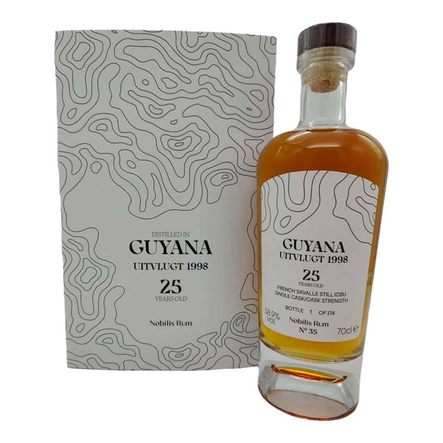 Nobilis Rum #35 Guyana Uitvlugt 1998 25 Year Old | 700ML at CaskCartel.com