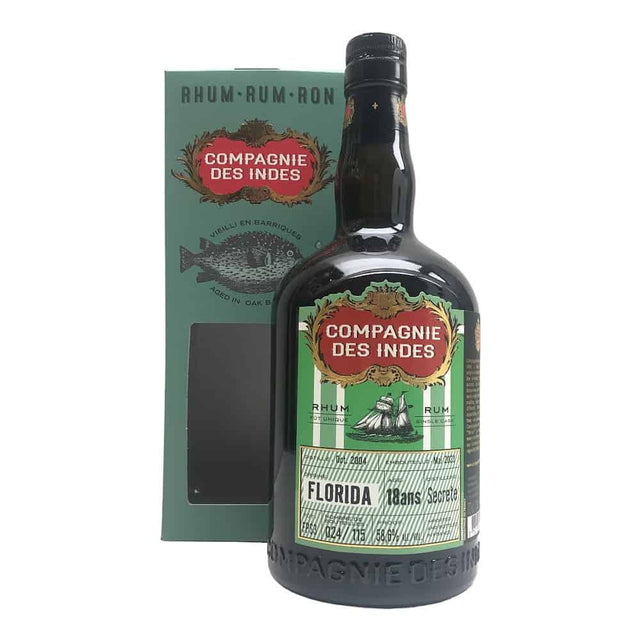 Compagnie Des Indes Florida 18 Year Old Secrete Rum | 700ML at CaskCartel.com