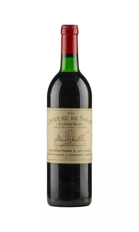 1986 | Chateau de Sales | Pomerol at CaskCartel.com
