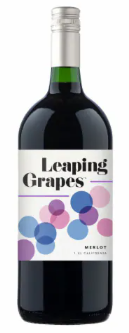 Leaping Grapes | Merlot (Magnum) - NV at CaskCartel.com