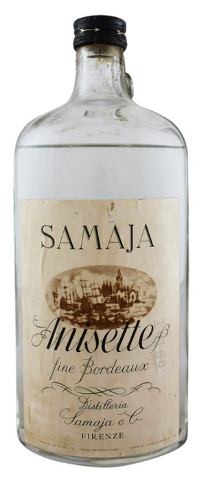 Samaja Anisette Fine Bordeaux c. 1980s | 1L at CaskCartel.com