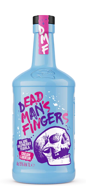Dead Mans Fingers | Blue Raspberry Tequila | Cream Liqueur | 700ML at CaskCartel.com