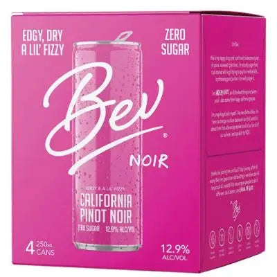 Bev California Pinot Noir | (4)*250ML at CaskCartel.com