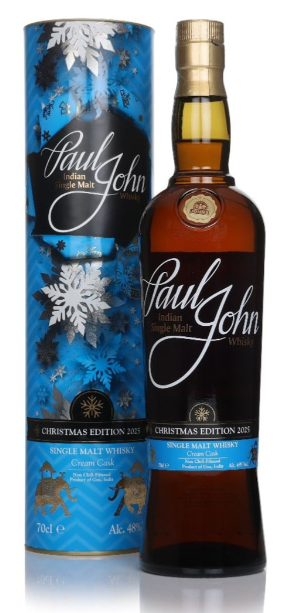 Paul John Christmas Edition 2025 Single Malt Indian Whisky | 700ML at CaskCartel.com