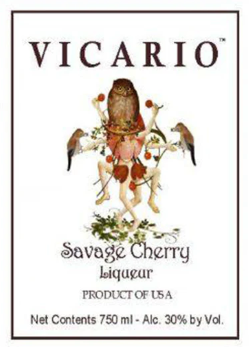 Vicario Savage Cherry Liqueur