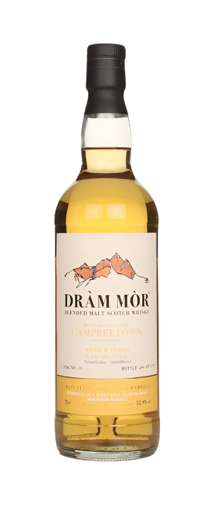 Secret Campbeltown 8 Year Old (Cask #111) - Dràm Mòr Blended Malt Scotch Whisky | 700ML at CaskCartel.com