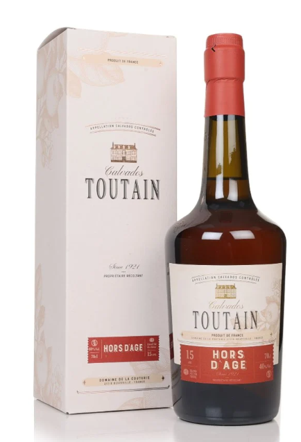 Toutain 15 Year Old Hors d’Age Calvados | 700ML at CaskCartel.com