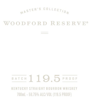 Woodford Reserve Batch Proof 119.5 Kentucky Straight Bourbon Whiskey at CaskCartel.com