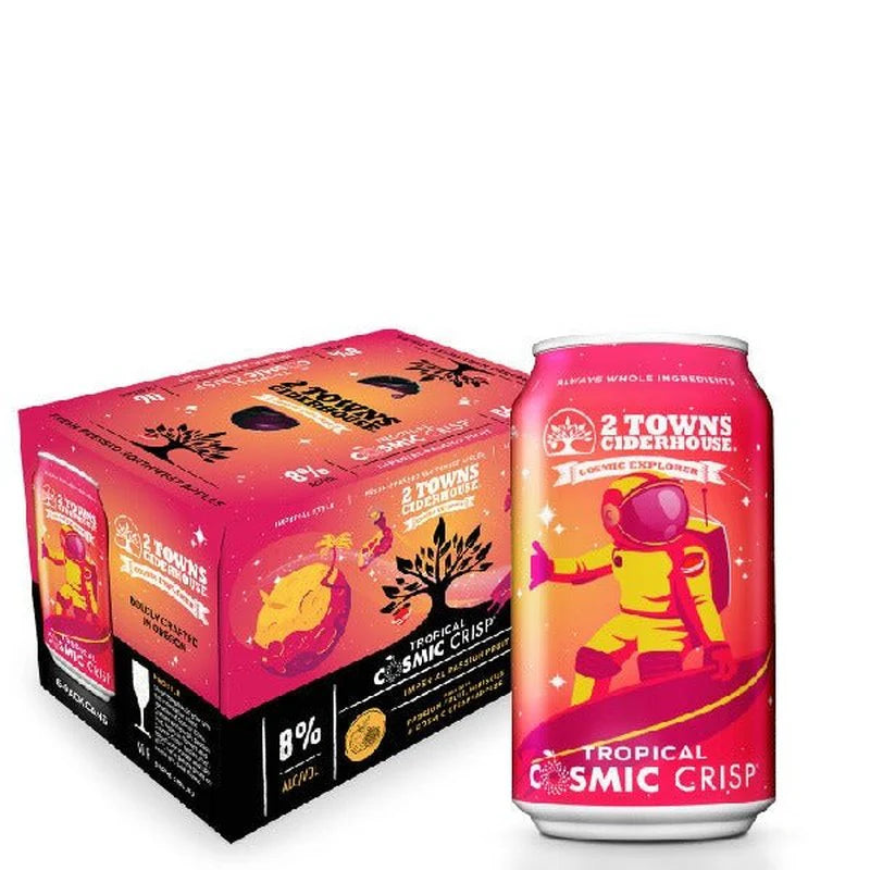 2 Towns Ciderhouse Tropical Cosmic Crisp | (6)*355ML at CaskCartel.com