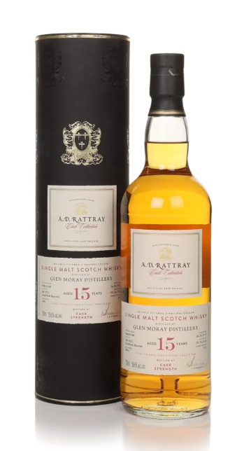 Glen Moray 15 Year Old 2007 Cask #5462 Cask Collection A.D. Rattray Single Malt Scotch Whisky | 700ML at CaskCartel.com