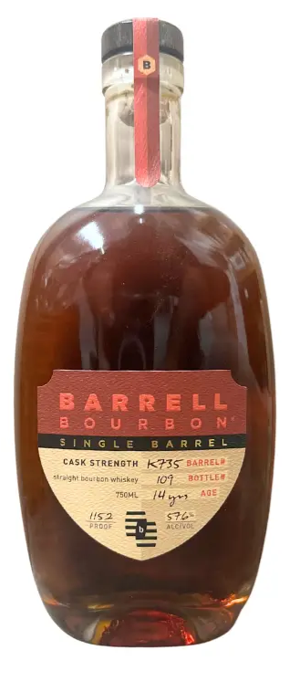 Barrell Bourbon Single Barrel 14 Year Old Batch #K735 Straight Bourbon Whiskey