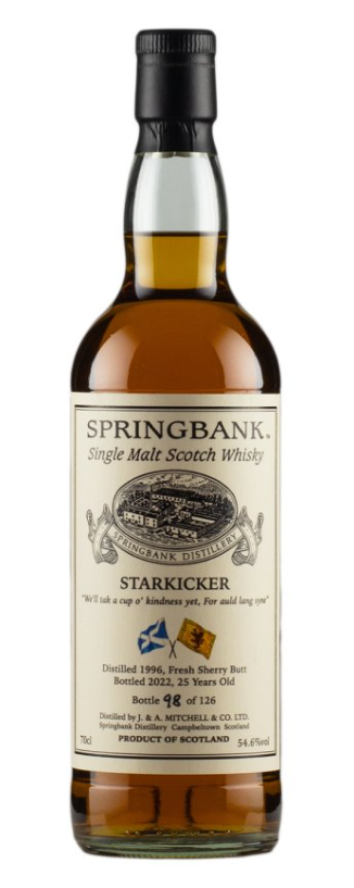Springbank 25 Year Old Fresh Sherry Butt Starkicker 1996 Single Malt Scotch Whisky | 700ML at CaskCartel.com
