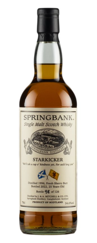 Springbank 25 Year Old Fresh Sherry Butt Starkicker 1996 Single Malt Scotch Whisky | 700ML