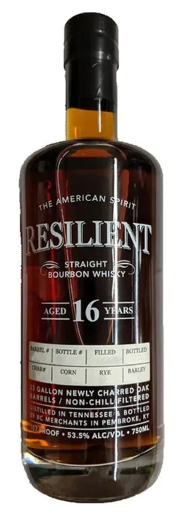 Resilient 16 Year Old Barrel #120 Cask Strength Straight Bourbon Whiskey
