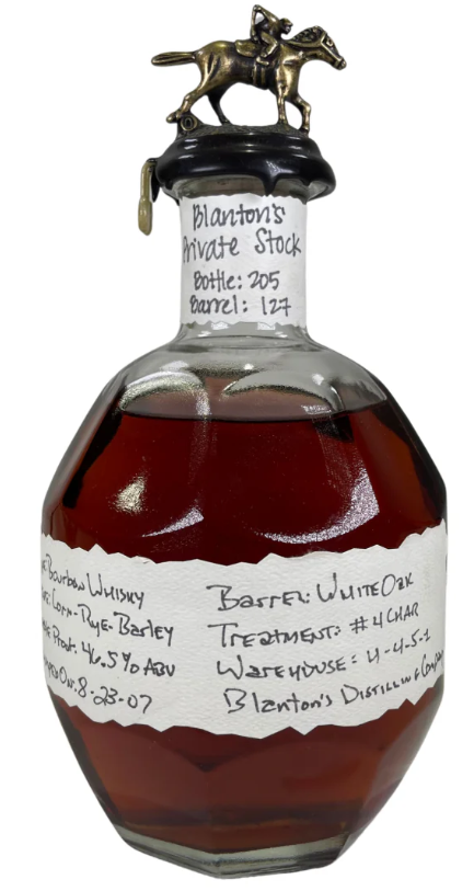 Blanton's La Maison du Whiskey Private Stock 2007 Bourbon Whiskey | 700ML at CaskCartel.com