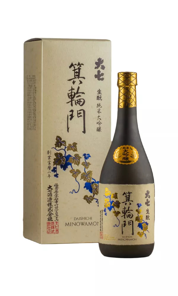 Daishichi Minowamon Junmai Daiginjo Sake | 720ML at CaskCartel.com