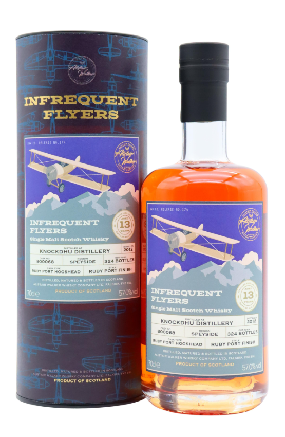 Knockdhu Infrequent Flyers Single Cask #800068 13 Year Old 2012 Single Malt Scotch Whisky | 700ML at CaskCartel.com