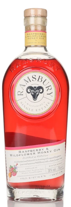 Ramsbury Raspberry & Wildflower Honey Gin | 700ML at CaskCartel.com