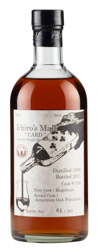 Ichiro's Malt Hanyu Eight of Clubs 1988 Single Malt Whisky | 700ML at CaskCartel.com