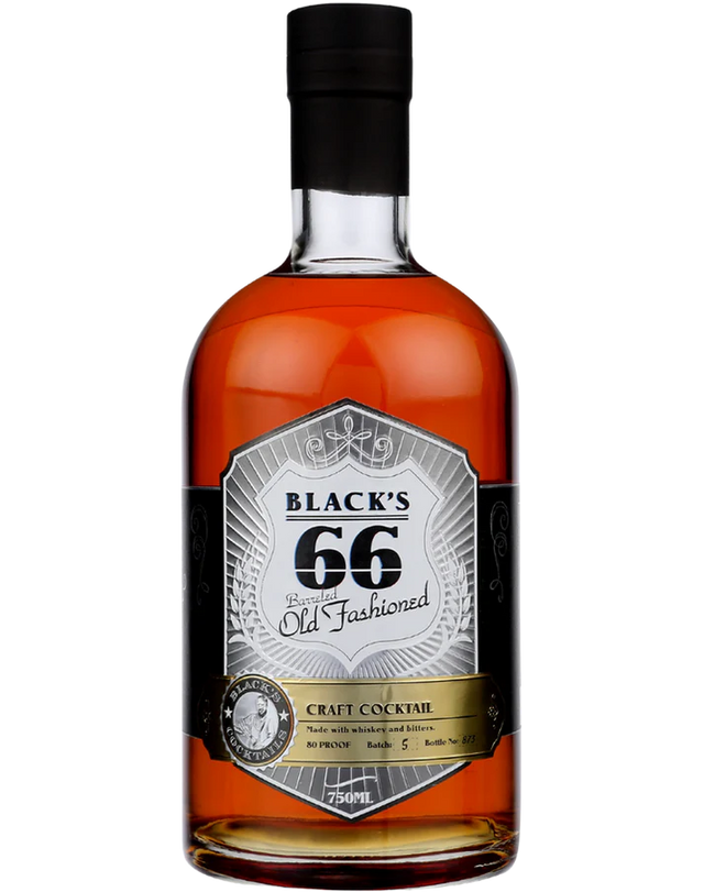 Blacks 66 Barreled Old Fashioned Craft Cocktail at CaskCartel.com