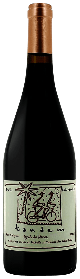 2017 | Domaine des Ouled Thaleb | Tandem Syrah du Maroc at CaskCartel.com