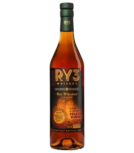 Ry3 Cask Strength 132.6 Proof Toasted Barrel Finish Rye Whiskey at CaskCartel.com