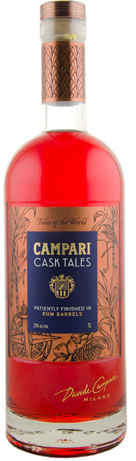 Campari Cask Tales Rum Finish | 1L at CaskCartel.com