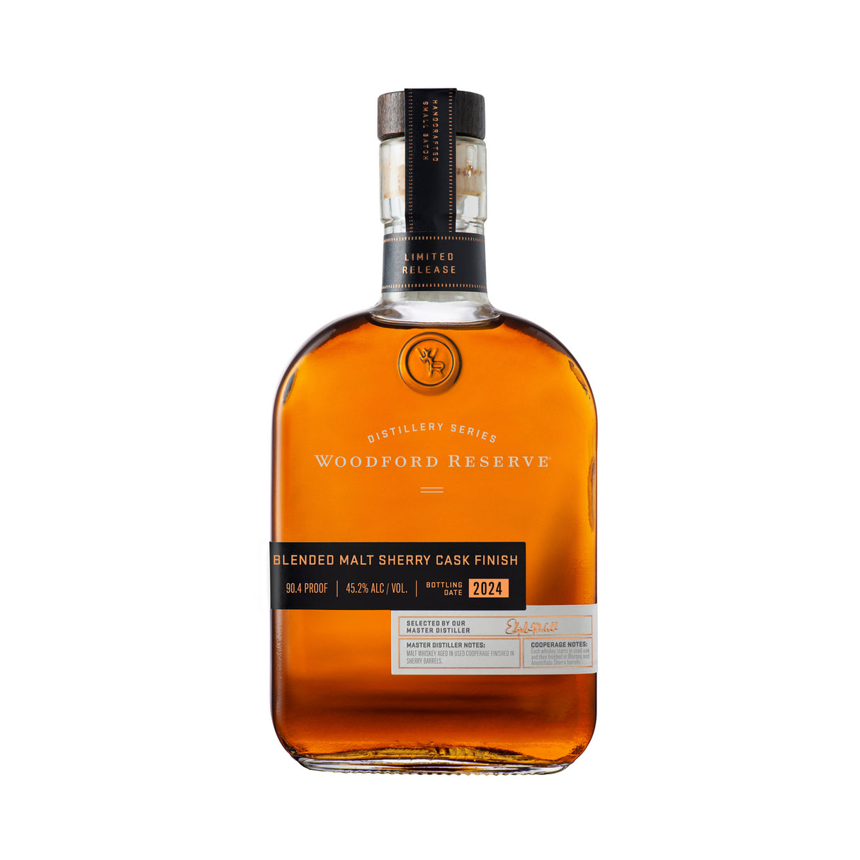 Woodford Reserve Distillery Series Sherry Cask Finish 2024 Release Blended Malt Whiskey at CaskCartel.com