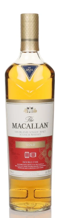The Macallan Gold Double Cask - Year Of The Rat Single Malt Scotch Whisky | 700ML