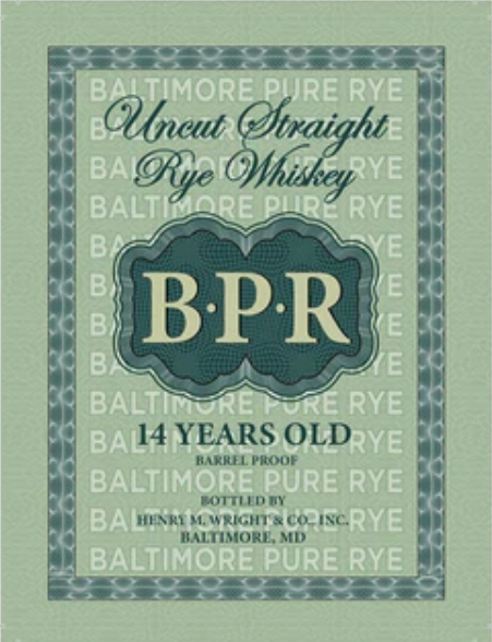 Baltimore Pure Rye 14 Year Old Uncut Straight Rye Whisky at CaskCartel.com