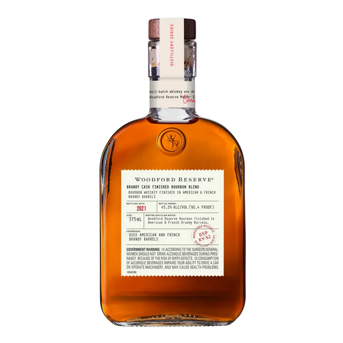 Woodford Reserve Distillery Series Brandy Cask Finish Bourbon 2021 | 375ML