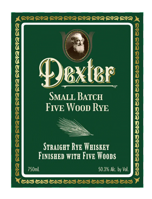 Dexter Five Wood Straight Rye Whisky