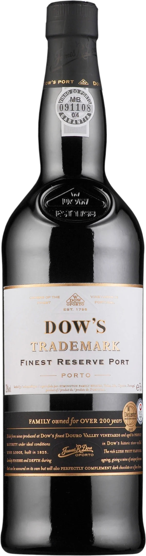 Dow's | Trademark Finest Reserve Port - NV at CaskCartel.com